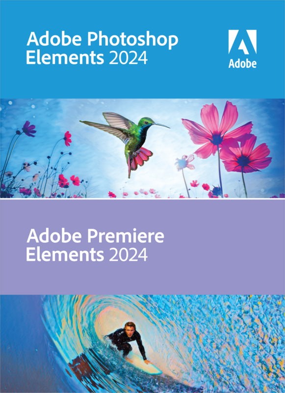 Aanbieding Adobe Photoshop Elements 2024 & Adobe Premiere 2024 (Engels) - 5051254673057
